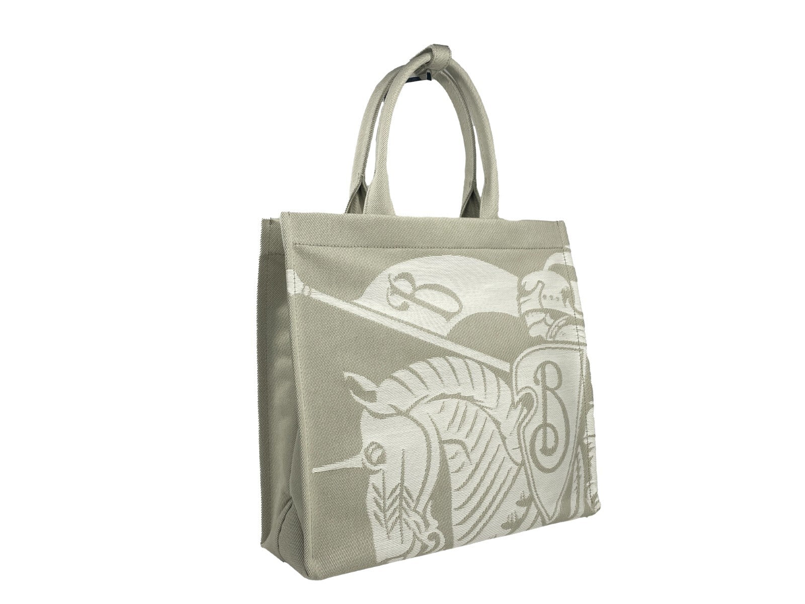 Burberry EKD Canvas Tote Bag with Coin Pouch-2