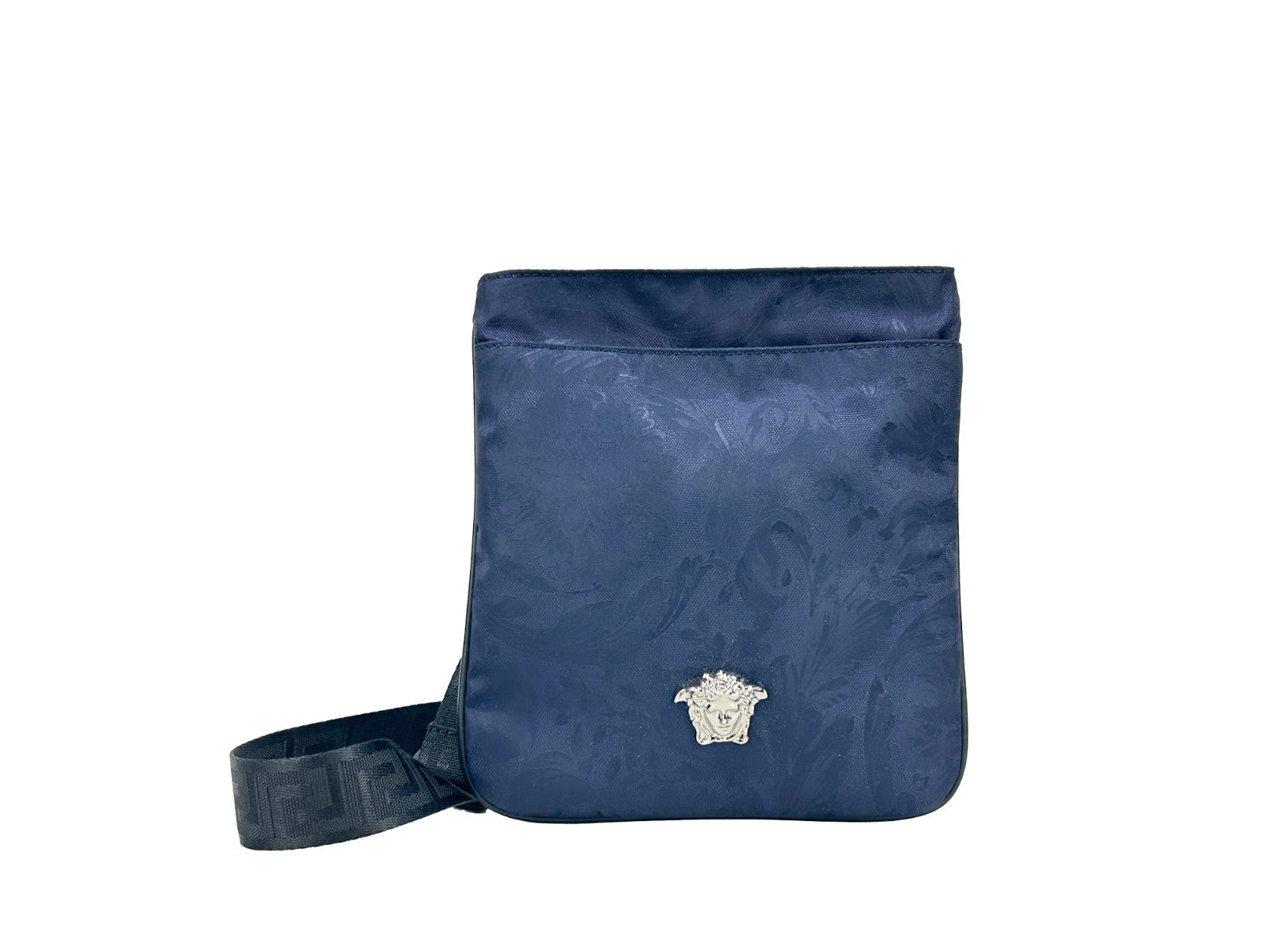 Versace Medusa Leather Shoulder Bag