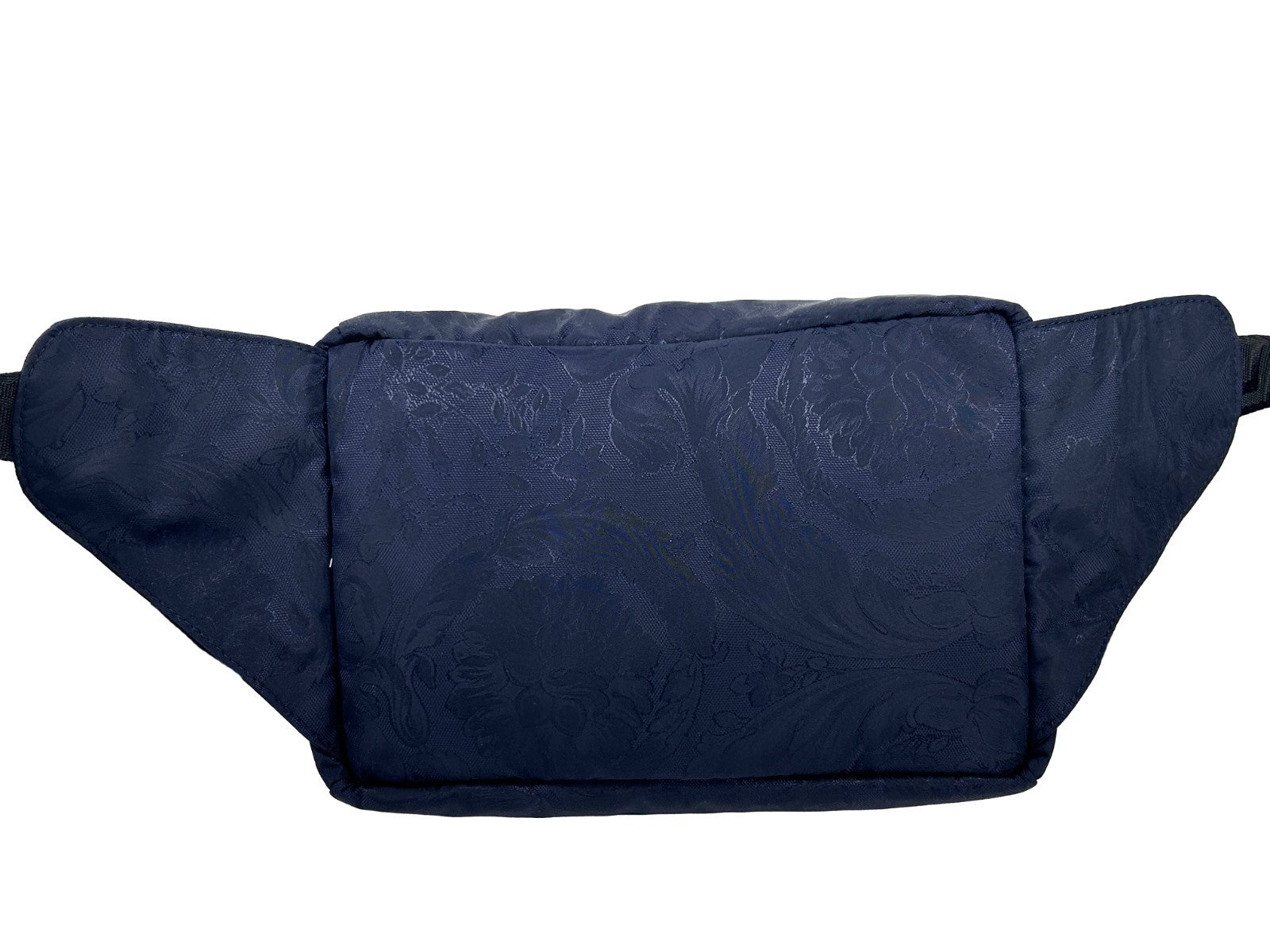 Versace Medusa Navy Nylon Belt Bag Waist Fanny Pack Purse-2