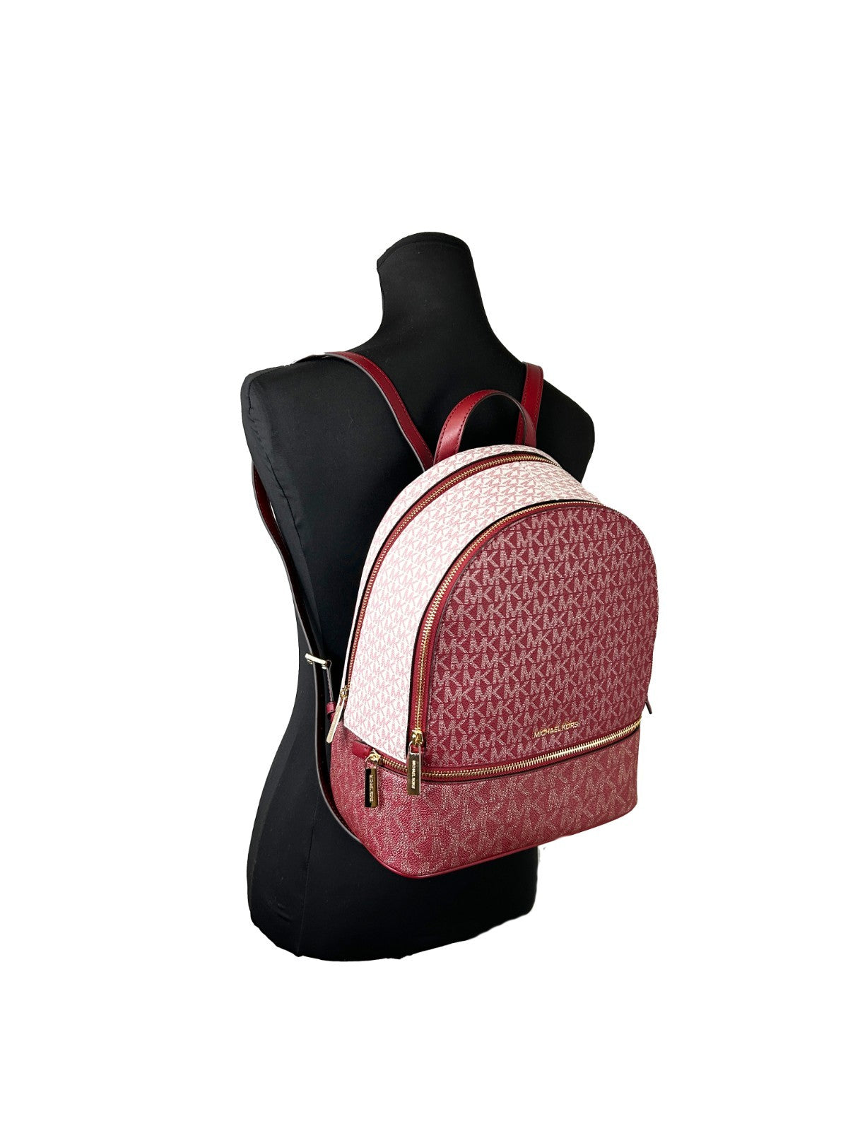 Michael Kors Rhea Rucksack mittelgroß aus PVC-4