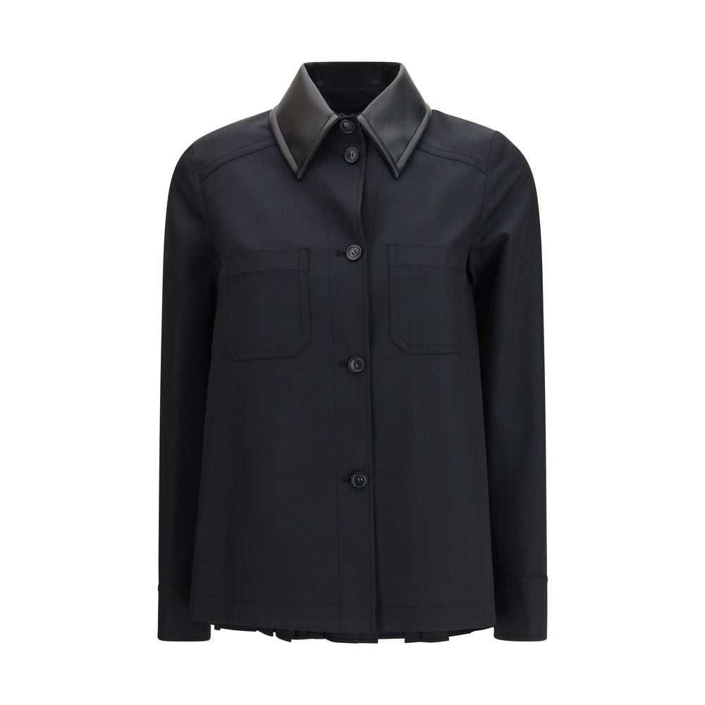 Max Mara Schwarzes Hemd aus Polyester-1
