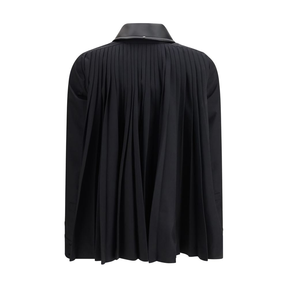 Max Mara Schwarzes Hemd aus Polyester-2