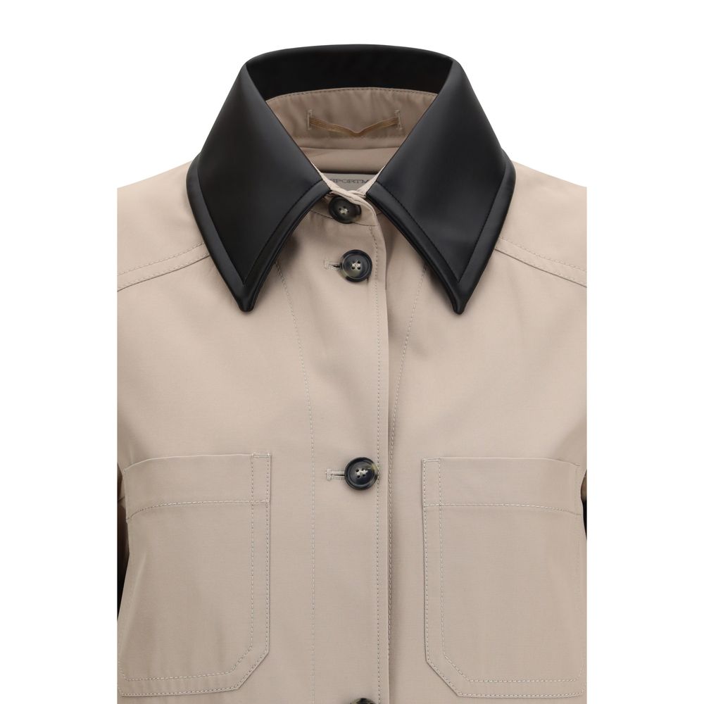 Max Mara Beiger Wollmantel-3