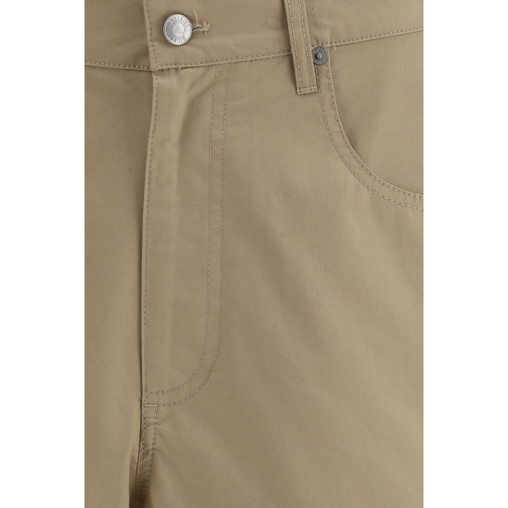 Moschino Beige Cotton Bermuda Shorts-3