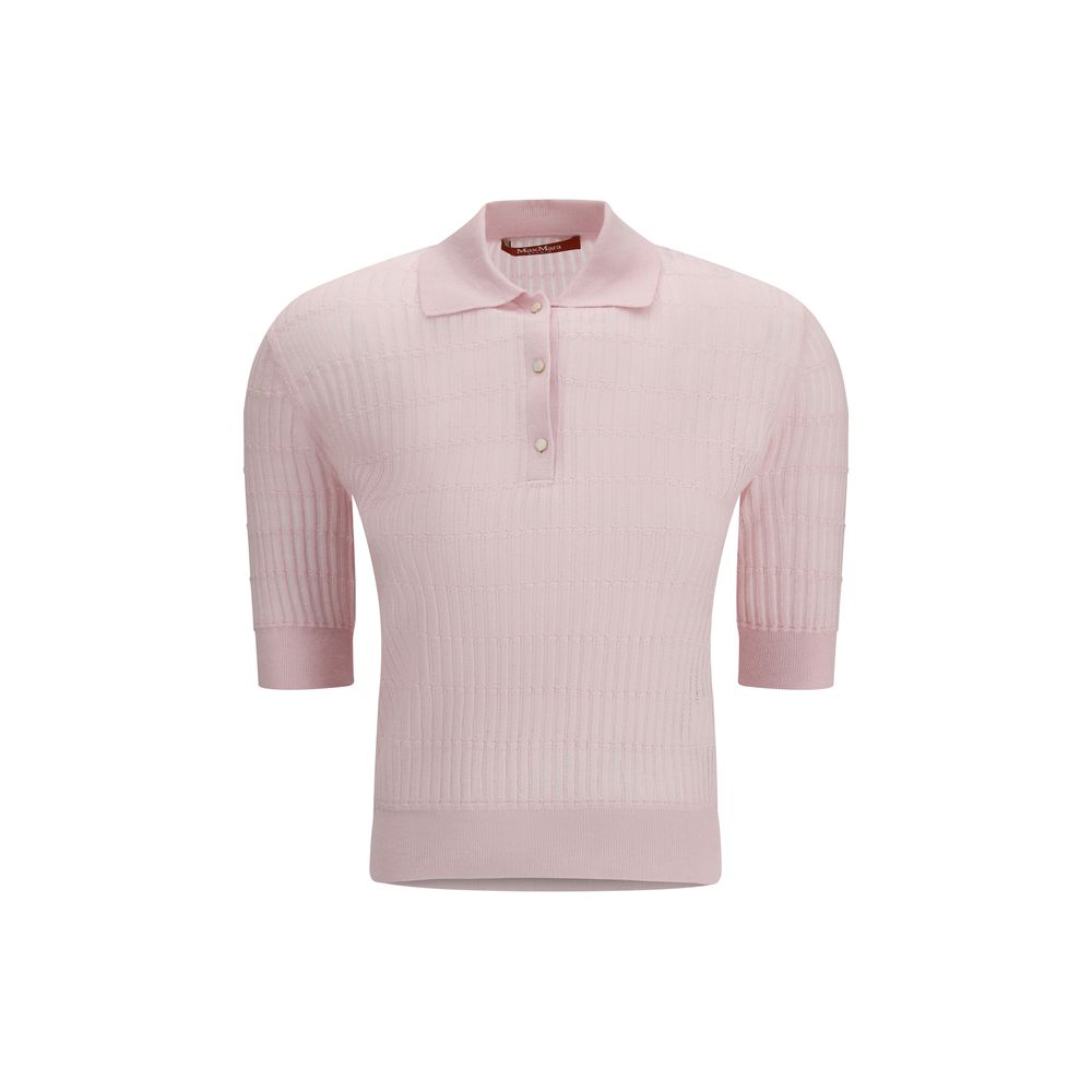 Max Mara Multicolor Silk Short-Sleeve Shirt-1