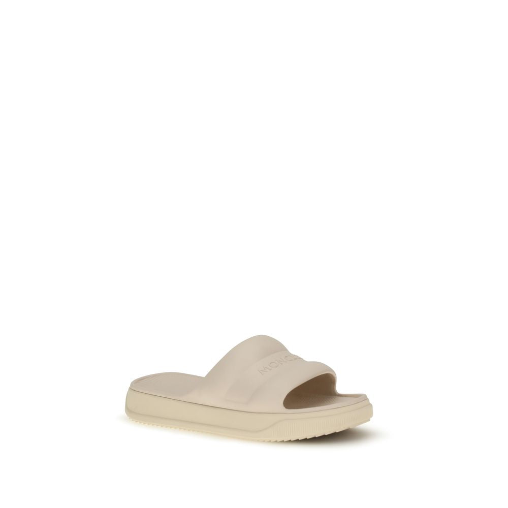 Moncler Beige Rubber Sandals-2
