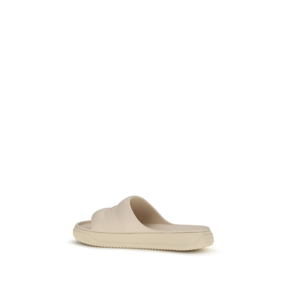 Moncler Beige Rubber Sandals-3