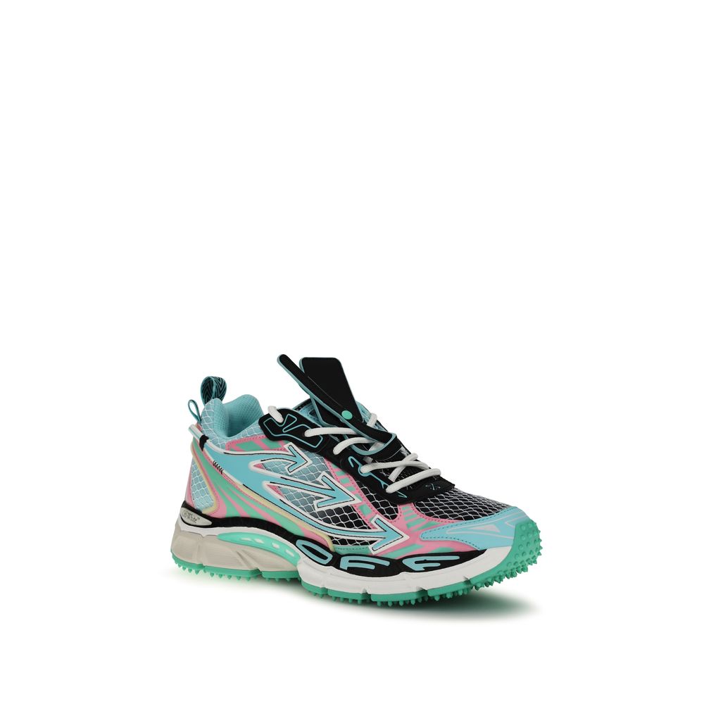 Off-White Mehrfarbige Sportschuhe aus Polyester-2