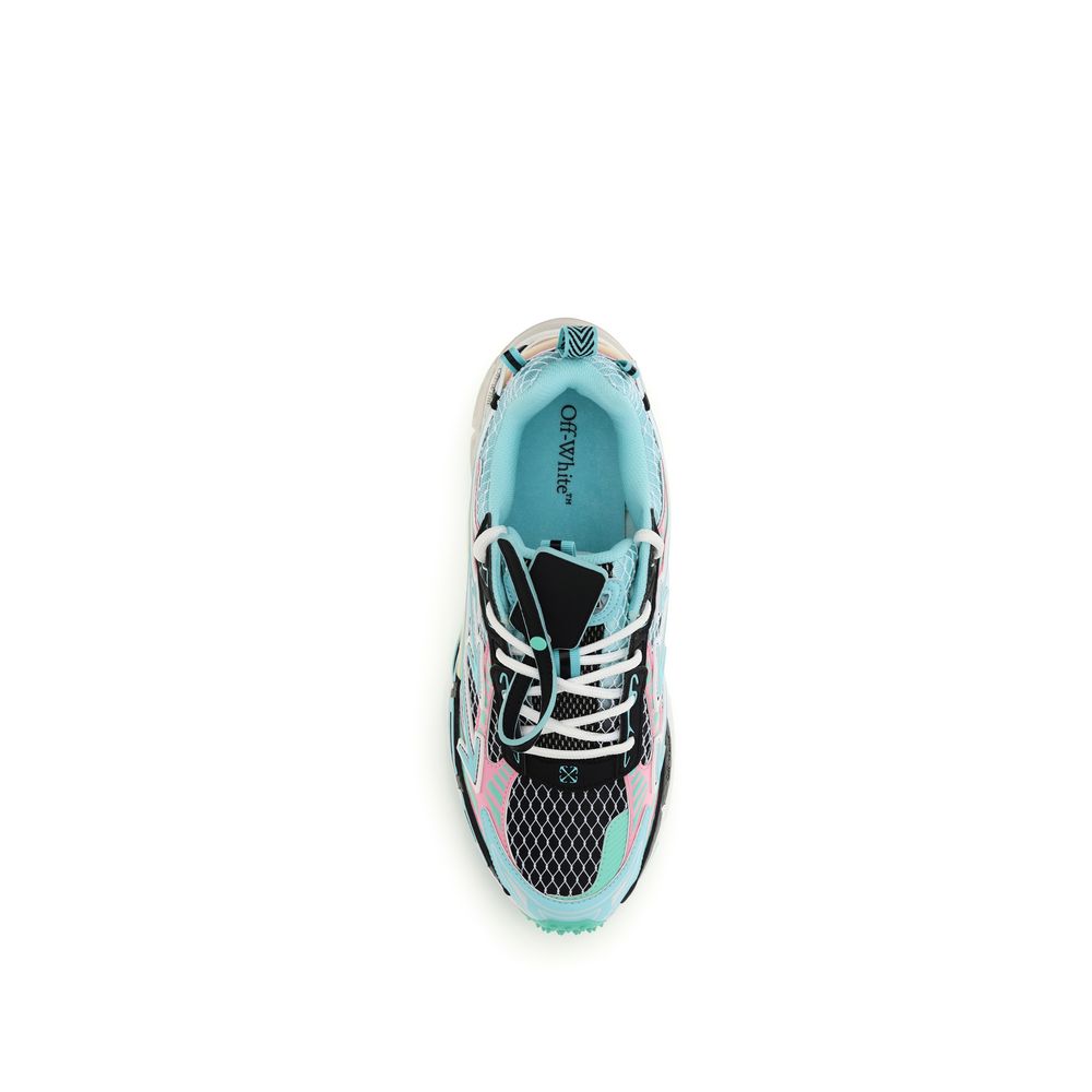 Off-White Mehrfarbige Sportschuhe aus Polyester-4