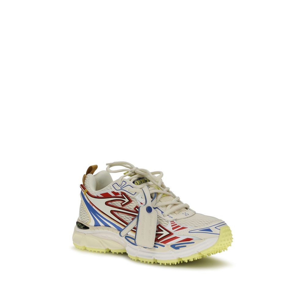 Off-White Mehrfarbige Sportschuhe aus Polyester-2