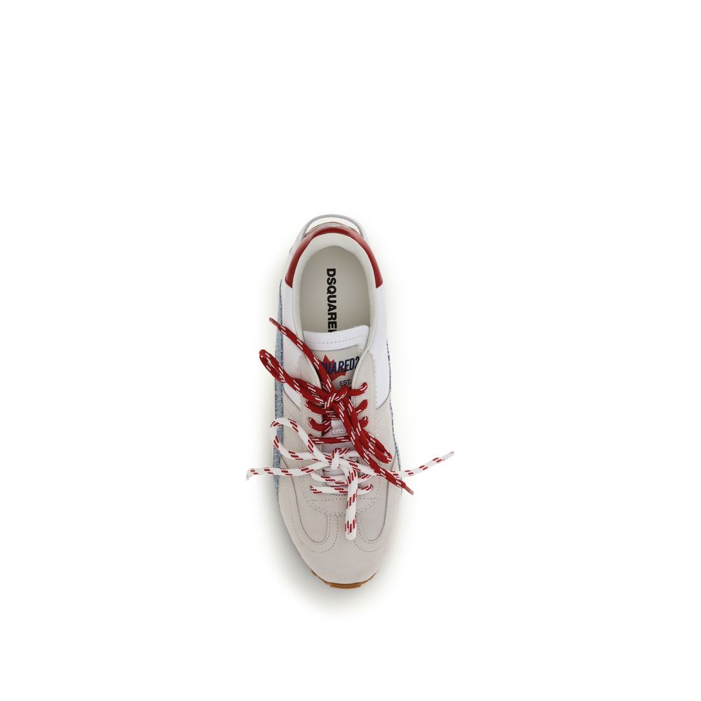 Dsquared² Multicolor Calf Leather Bos Taurus Low Top Sneakers-4