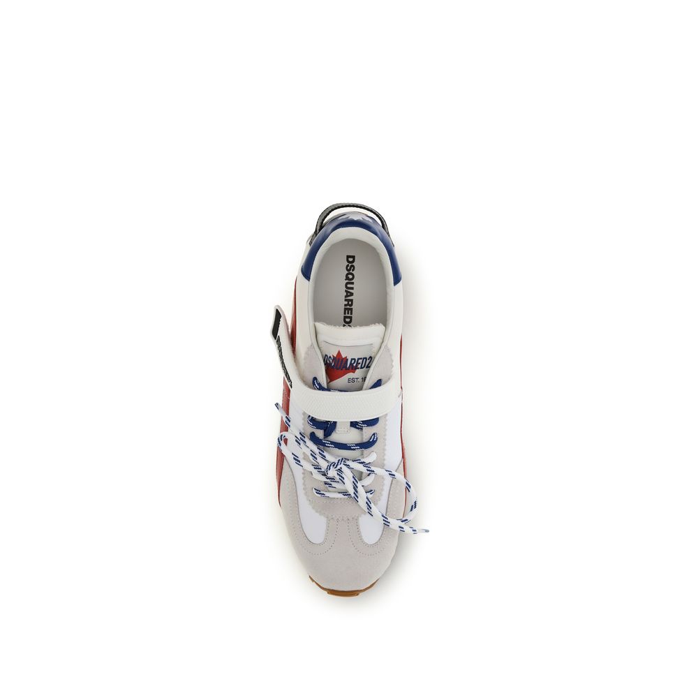 Dsquared² Multicolor Calf Leather Bos Taurus Sneakers-4