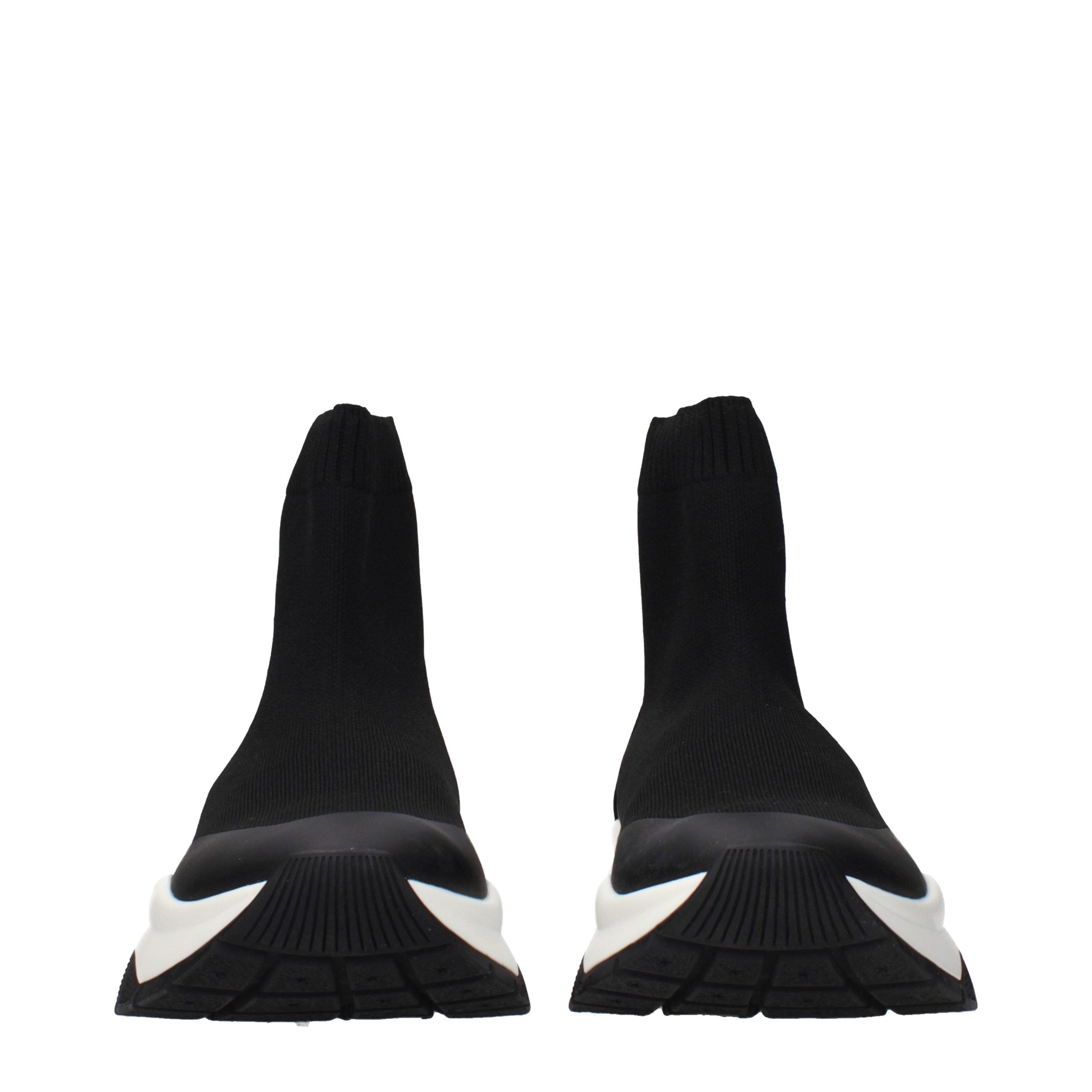 Jimmy Choo Schwarze Stiefeletten aus Stoff-3