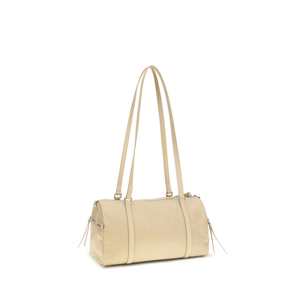 Prada Beige Polyamid Umhängetasche-2