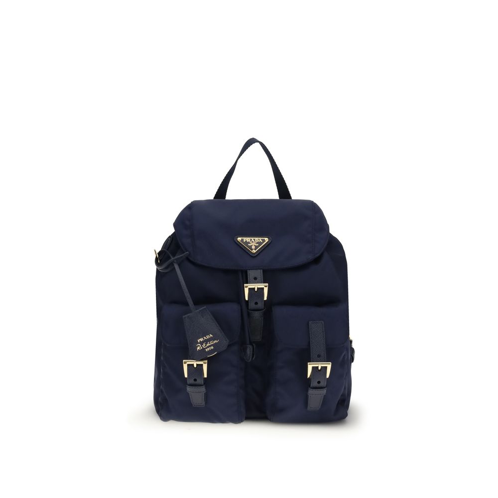 Prada Schwarzer Nylon-Rucksack