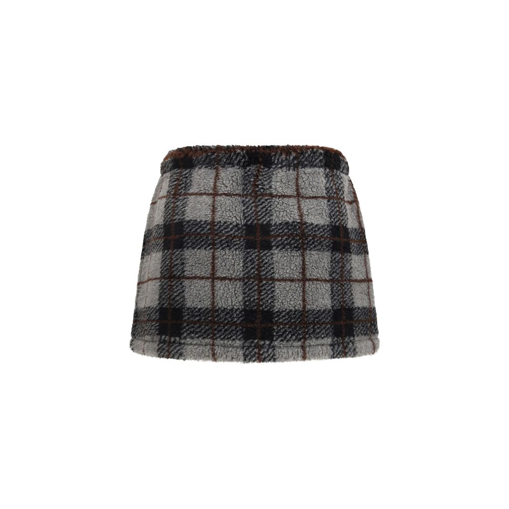 Miu Miu Multicolor Nylon Miniskirt-2