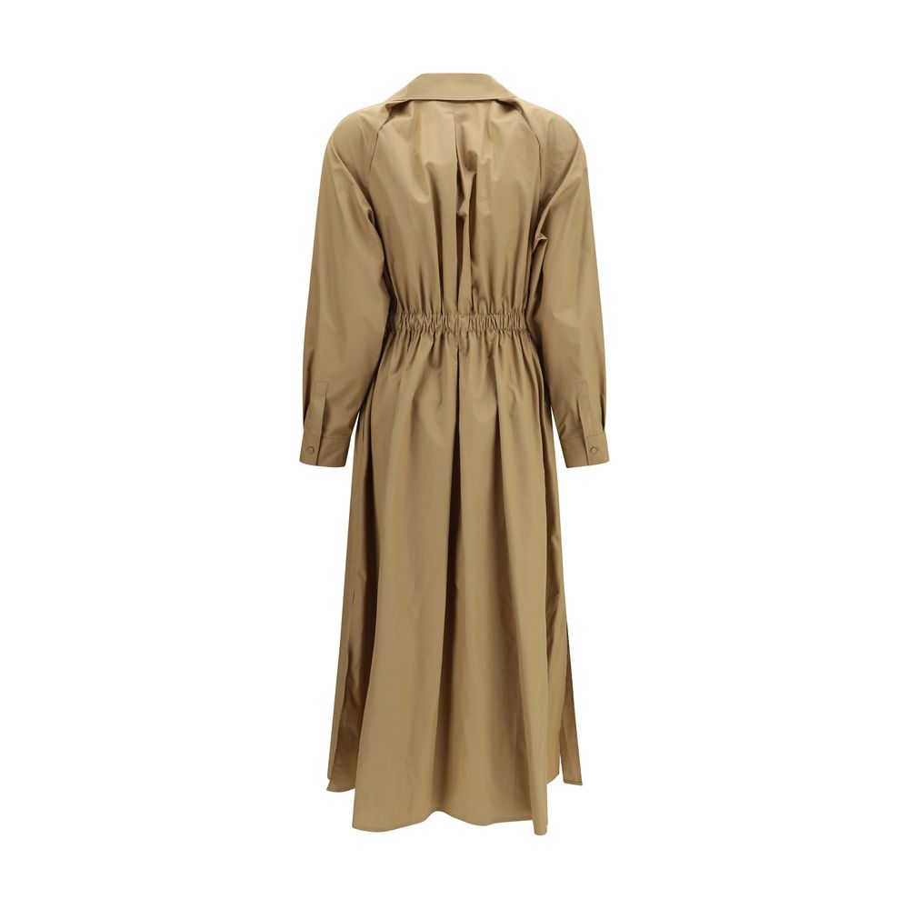 Max Mara Beige Cotton Casual Dress-2