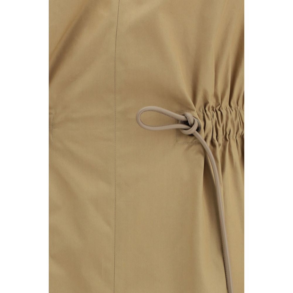 Max Mara Beige Cotton Casual Dress-3