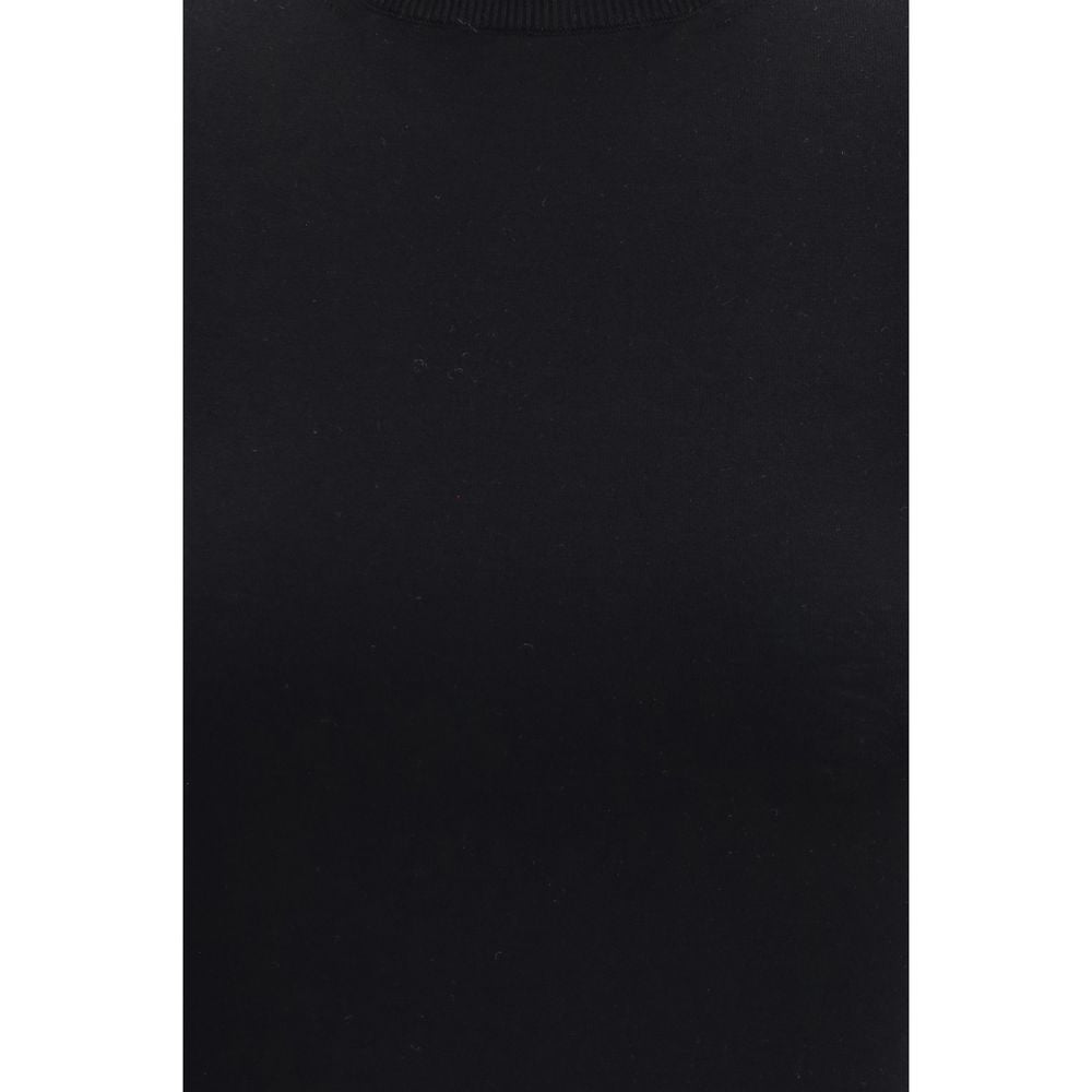 Max Mara Schwarzes T-Shirt aus Viskose-3