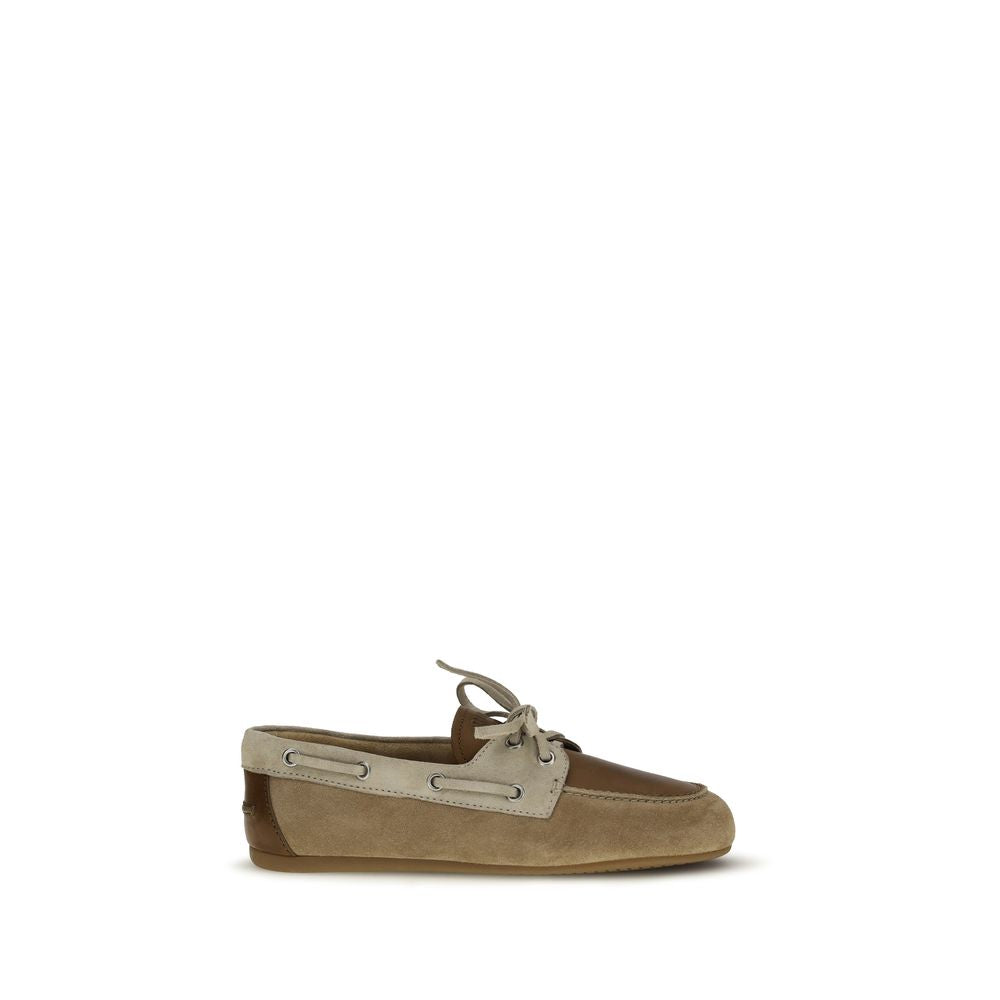 Miu Miu Multicolor Calf Leather Bos Taurus Slip-On Loafers-1