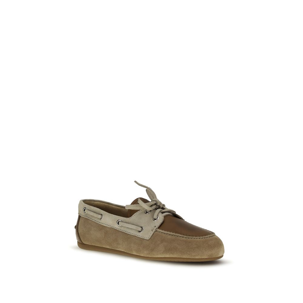 Miu Miu Multicolor Calf Leather Bos Taurus Slip-On Loafers-2