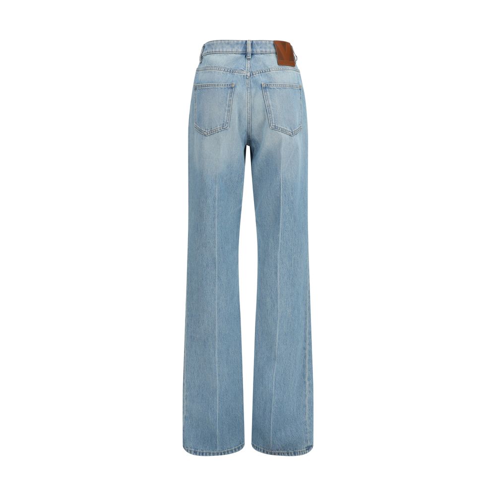 Valentino Blaue Baumwolljeans Denim-2