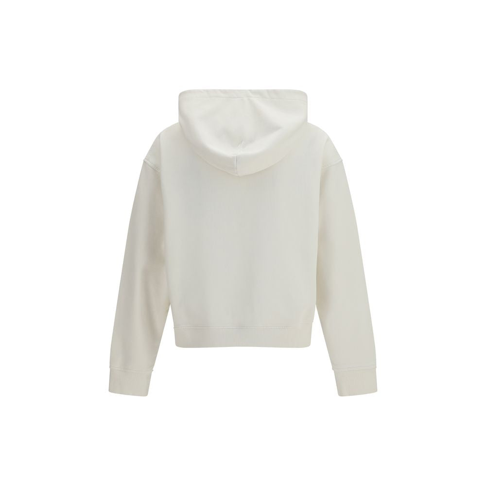 Palm Angels Weißes Baumwoll-Sweatshirt-2