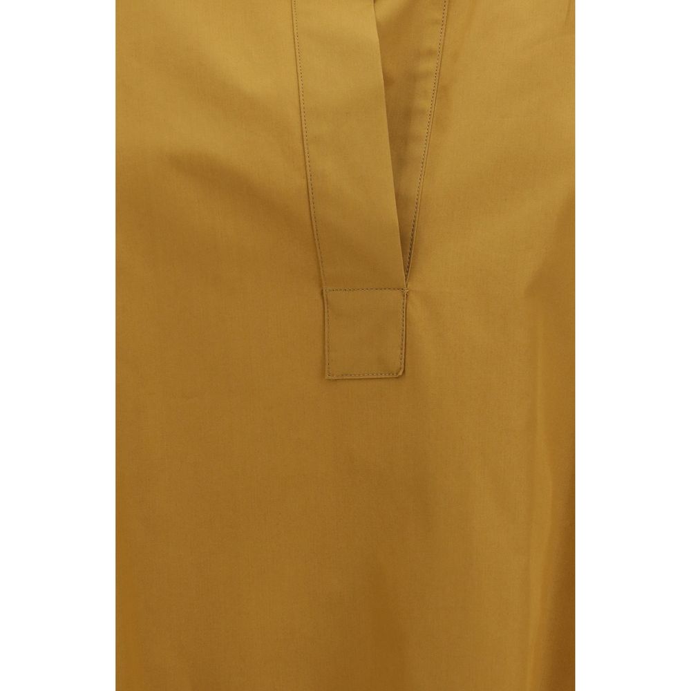 Max Mara Beige Cotton Shirt-3