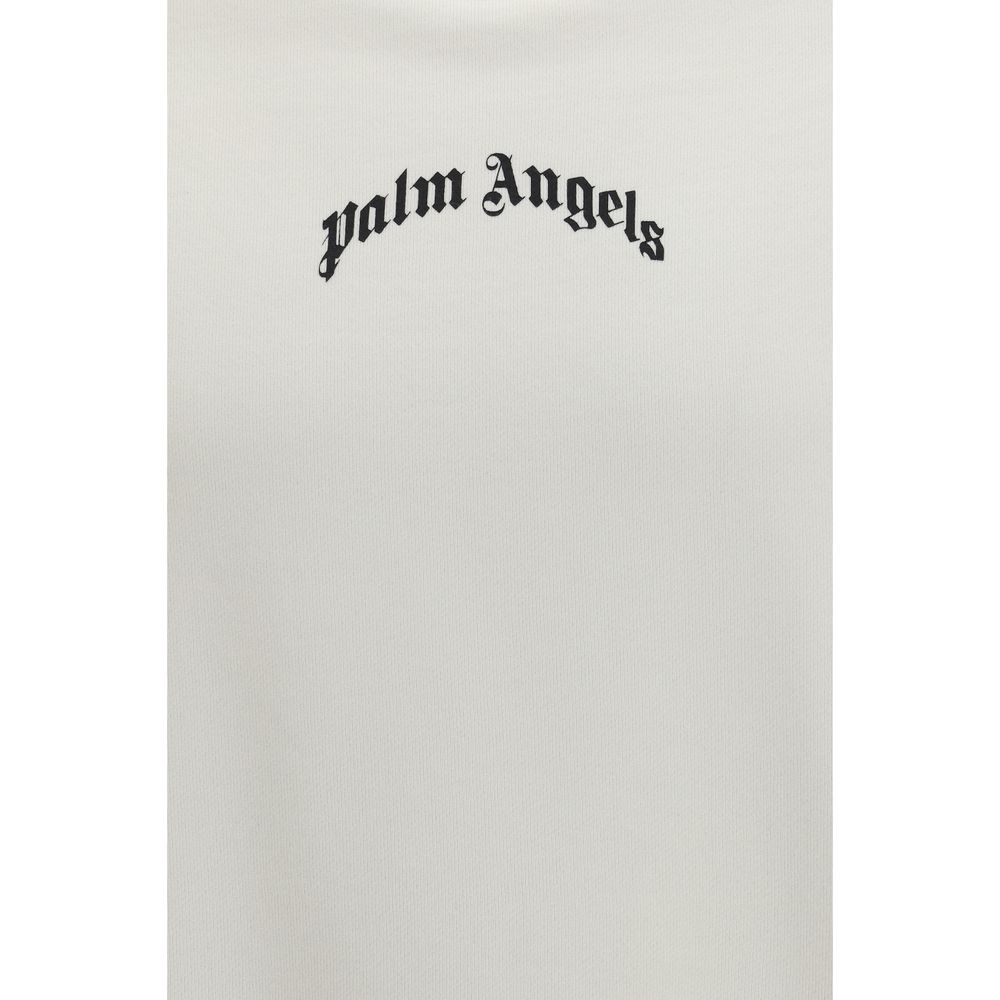 Palm Angels Beige Baumwoll-Sweatshirt-3