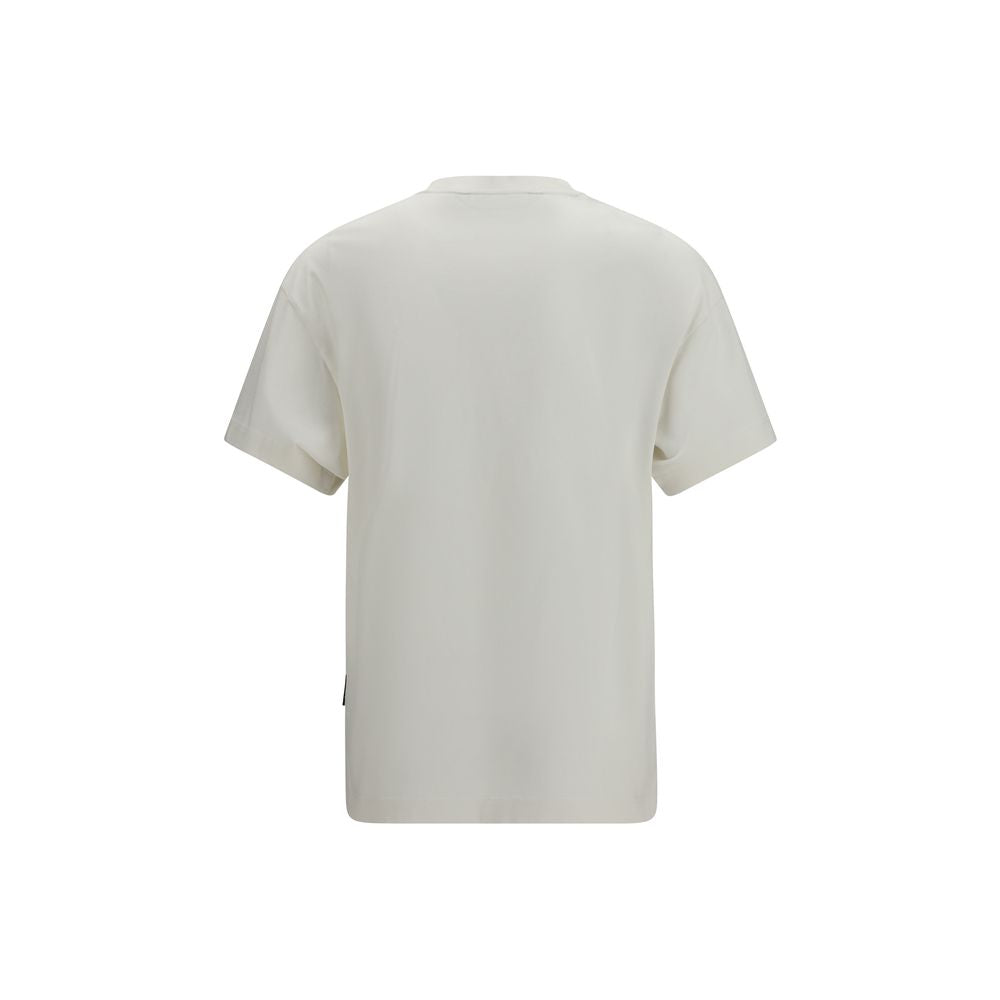 Palm Angels Beige Cotton T-Shirt-2