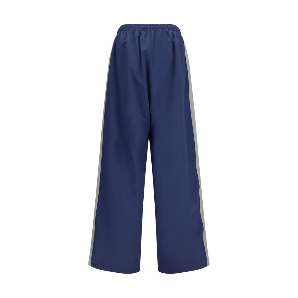 Balenciaga Blue Polyester Jogging Pants (Track Pants)-2
