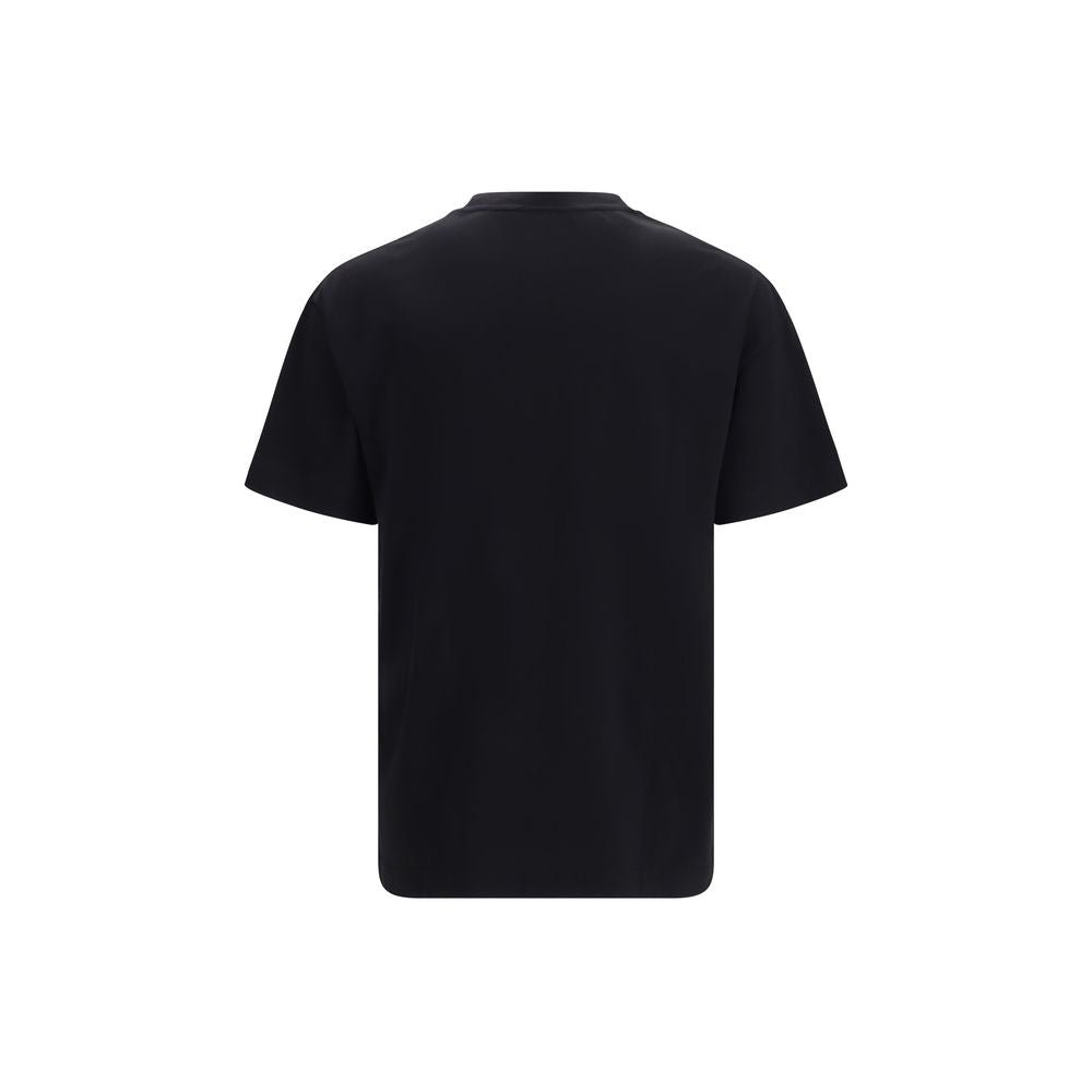Palm Angels Black Cotton T-Shirt-2