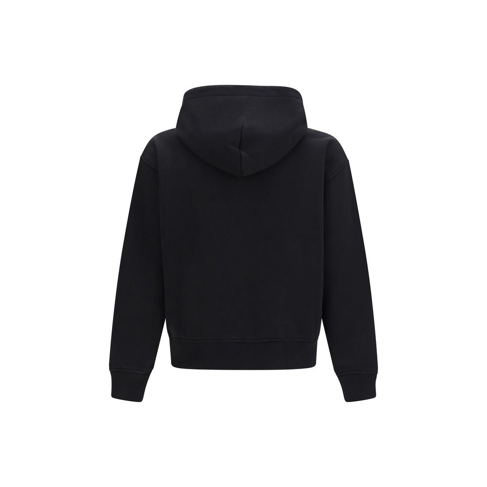 Palm Angels Schwarzer Baumwoll-Sweatshirt-2