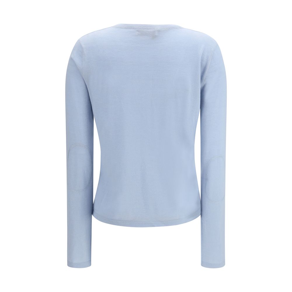 Miu Miu Blue Cashmere Sportswear-2