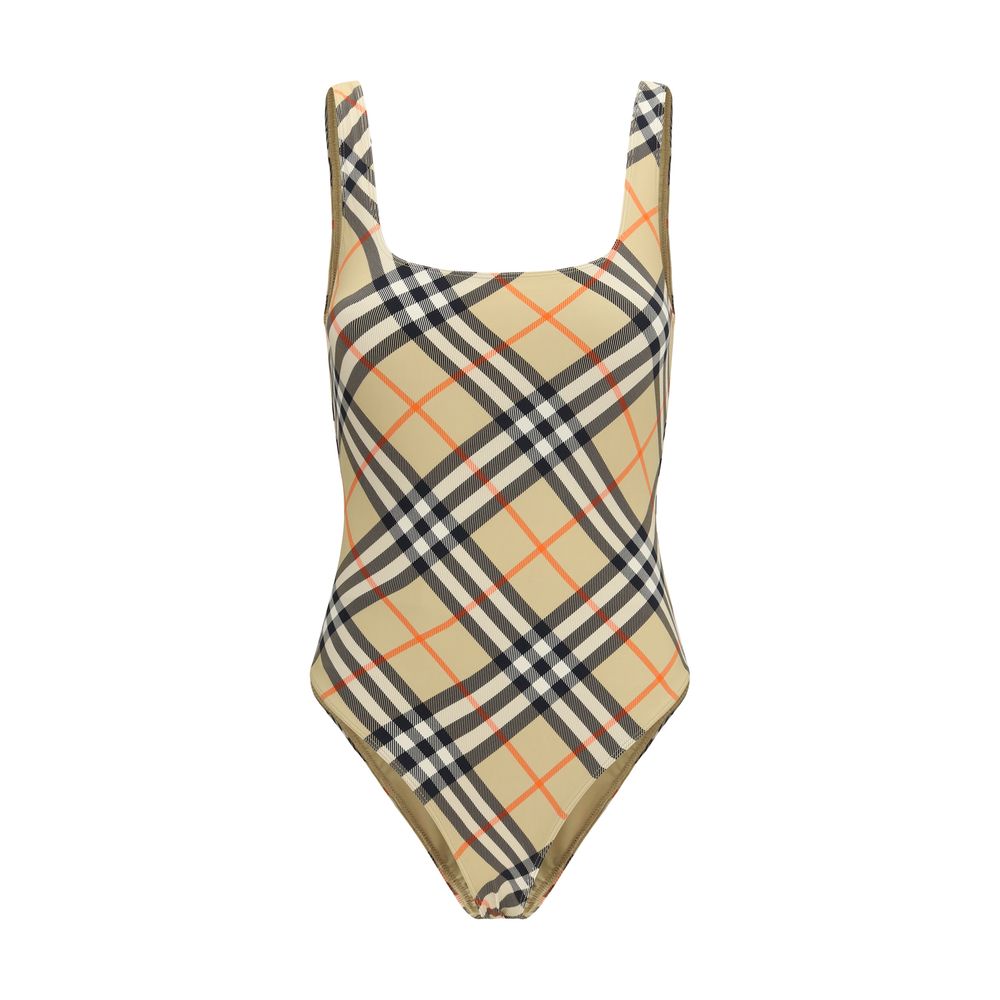Burberry Beige Polyamide Swimsuit-1