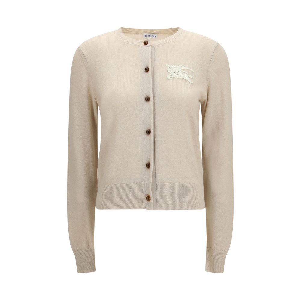 Burberry Beige Polyester Cardigan-1