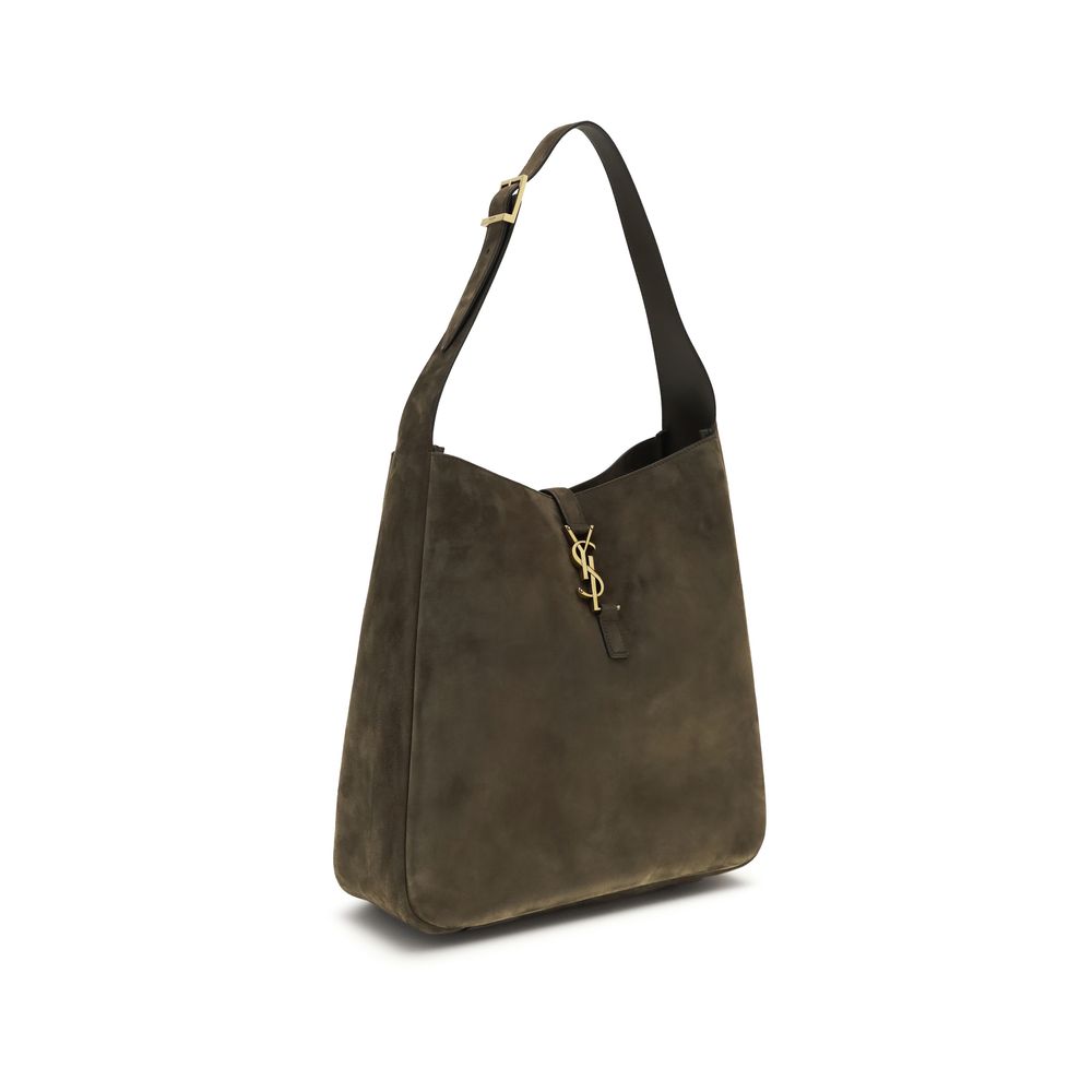 Saint Laurent Bicolor Calf Leather Bos Taurus Shoulder Bag-2