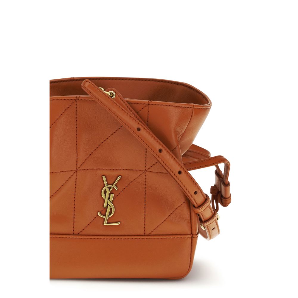 Saint Laurent Orange Lamm Ovis Aries Aries Clutch Bag-4