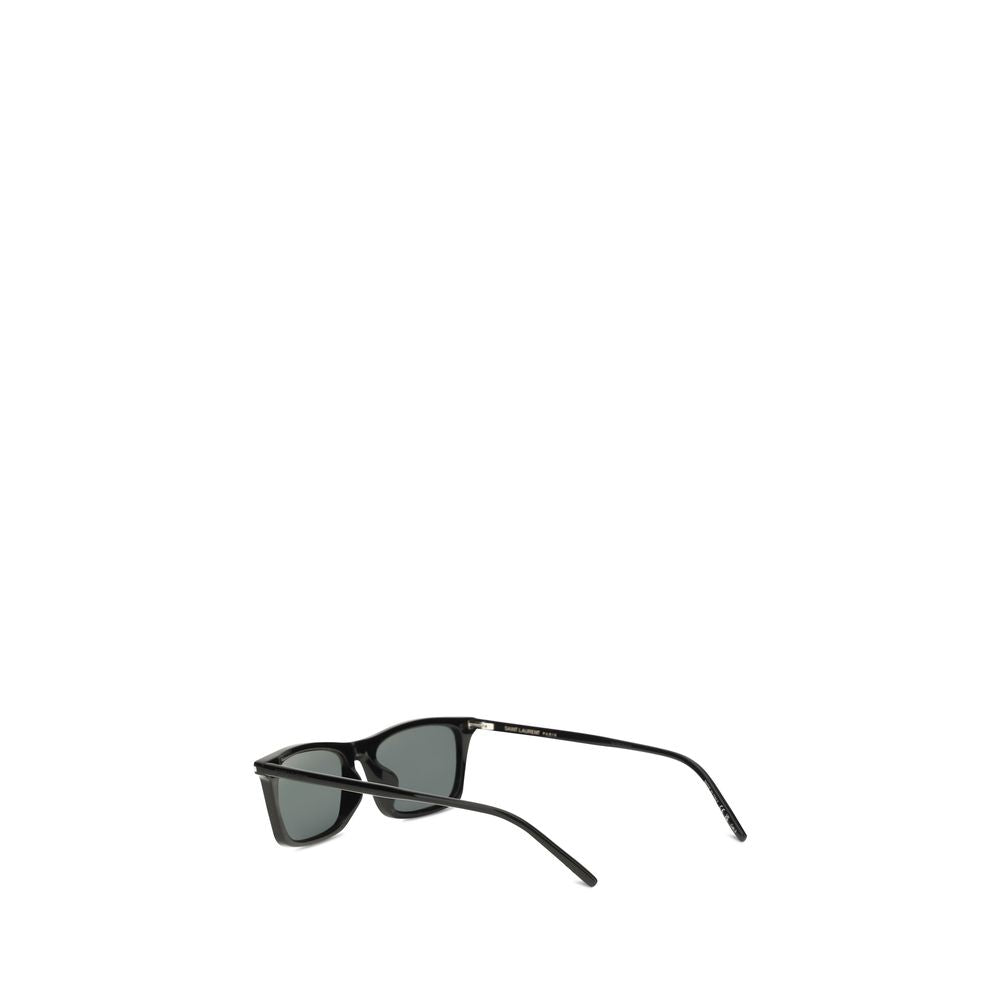 Saint Laurent Schwarze Sonnenbrille aus Acetat-3
