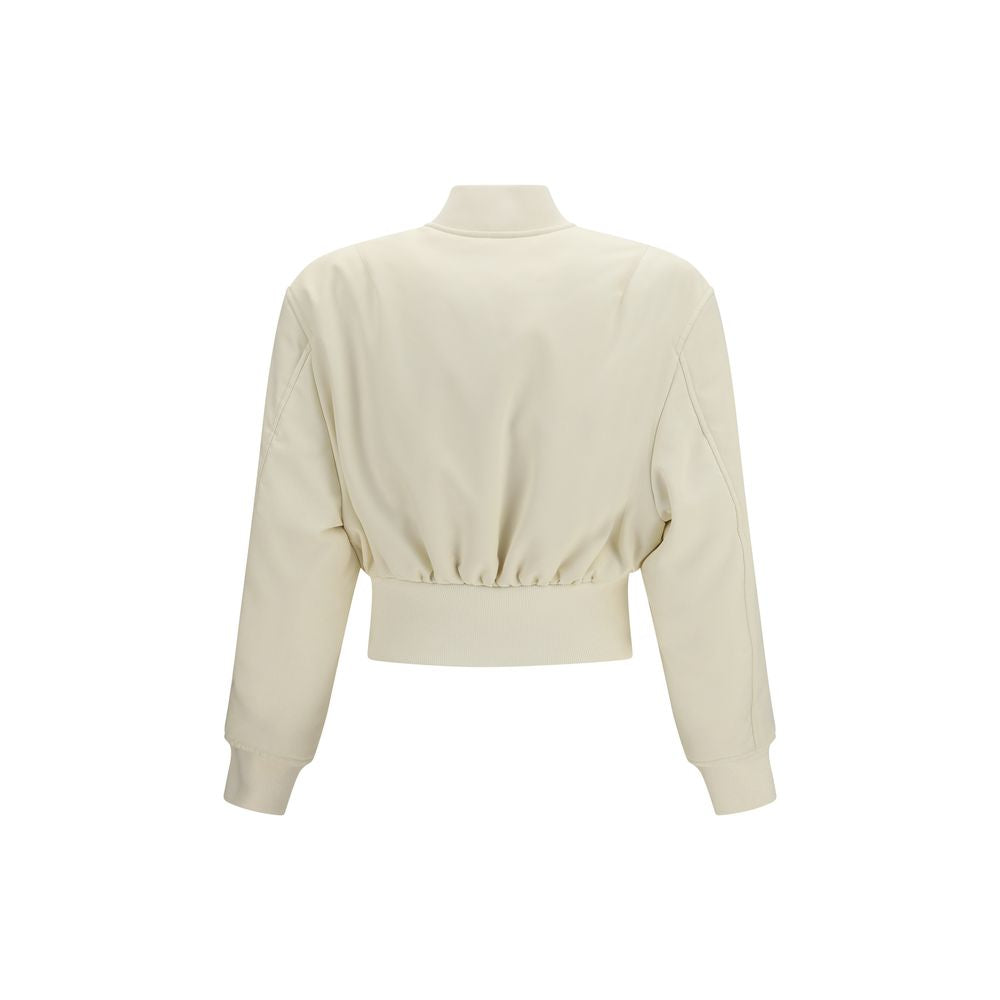 Balenciaga Beige Polyester Bomber-2
