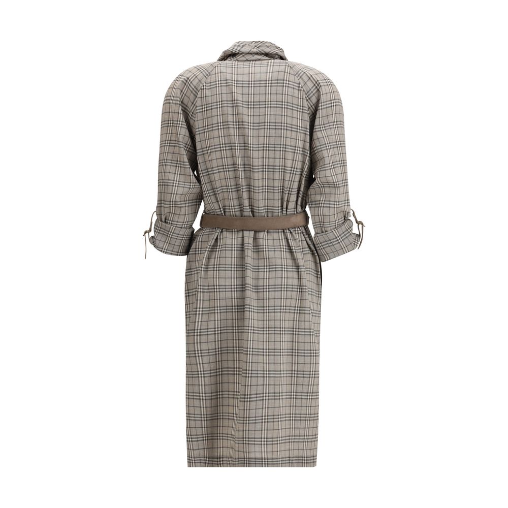 Burberry Graues Wollkleid für den Alltag-2