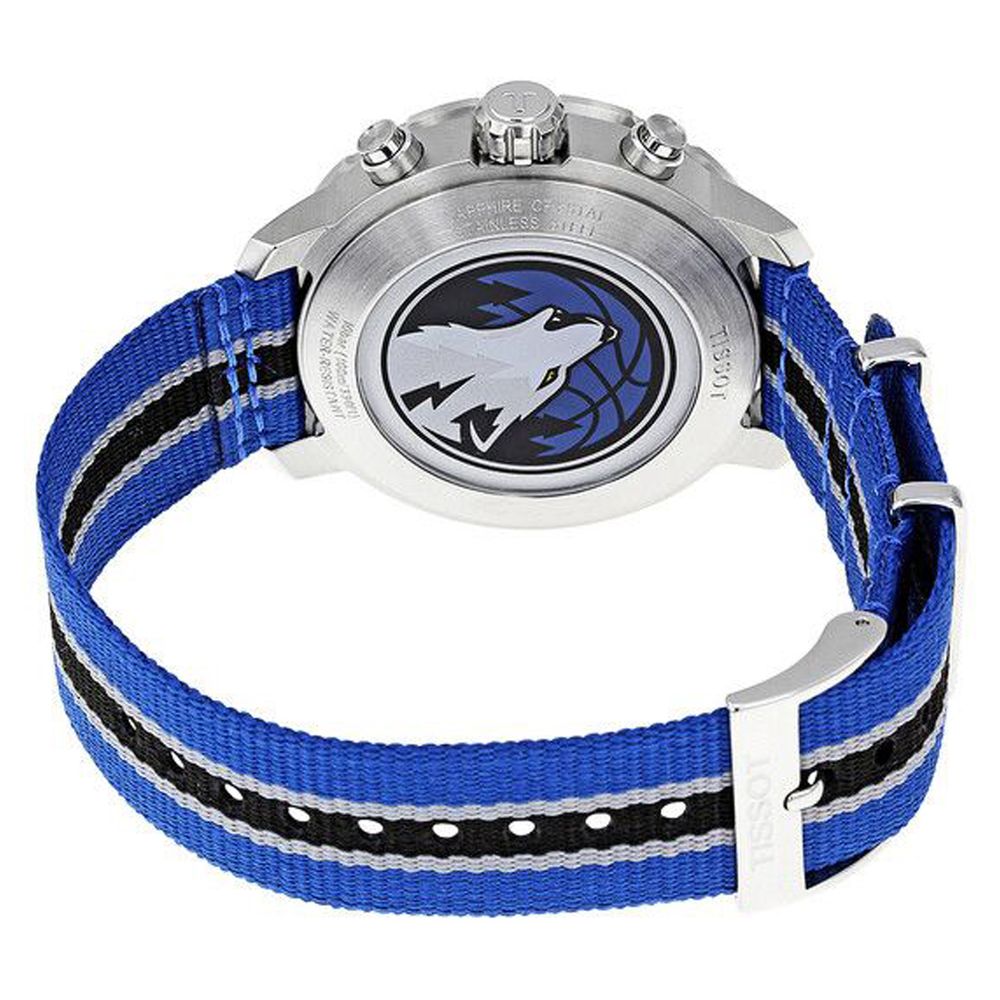 Tissot Blaue Sportuhr aus Nylon-2