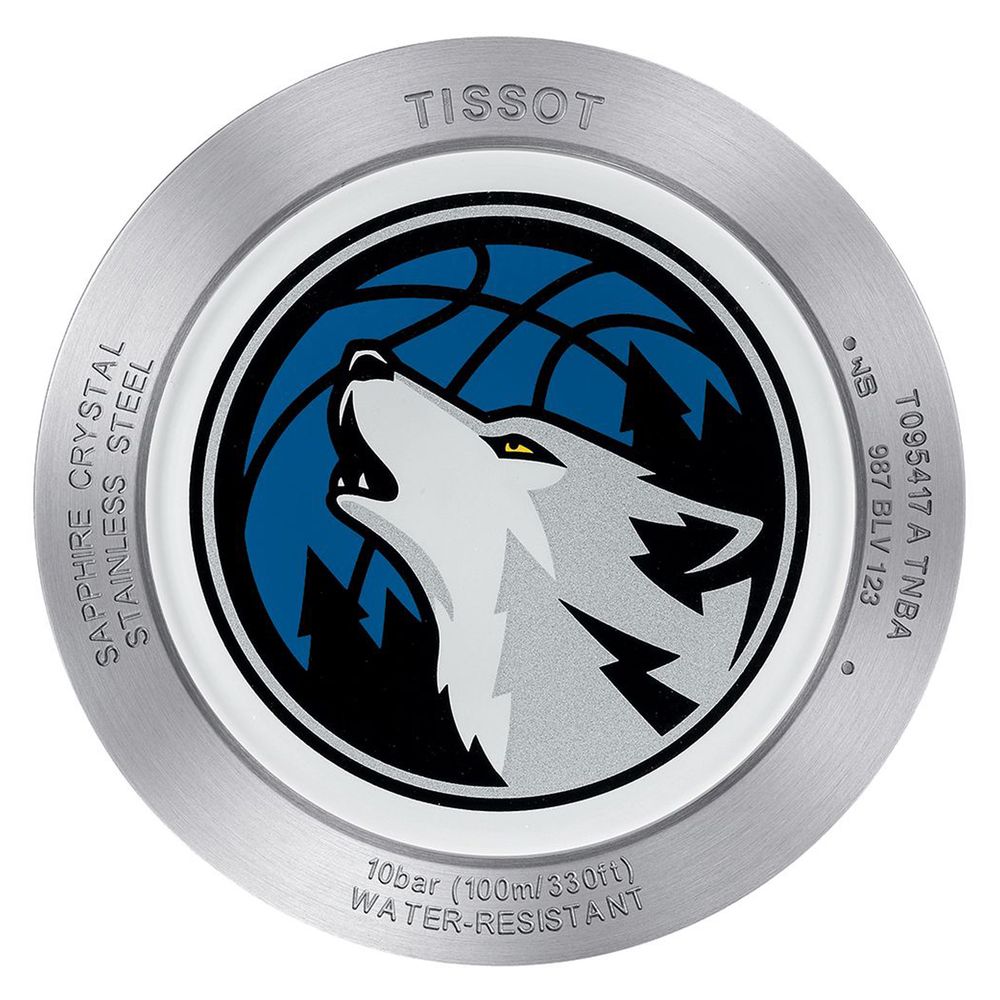 Tissot Blaue Sportuhr aus Nylon-3