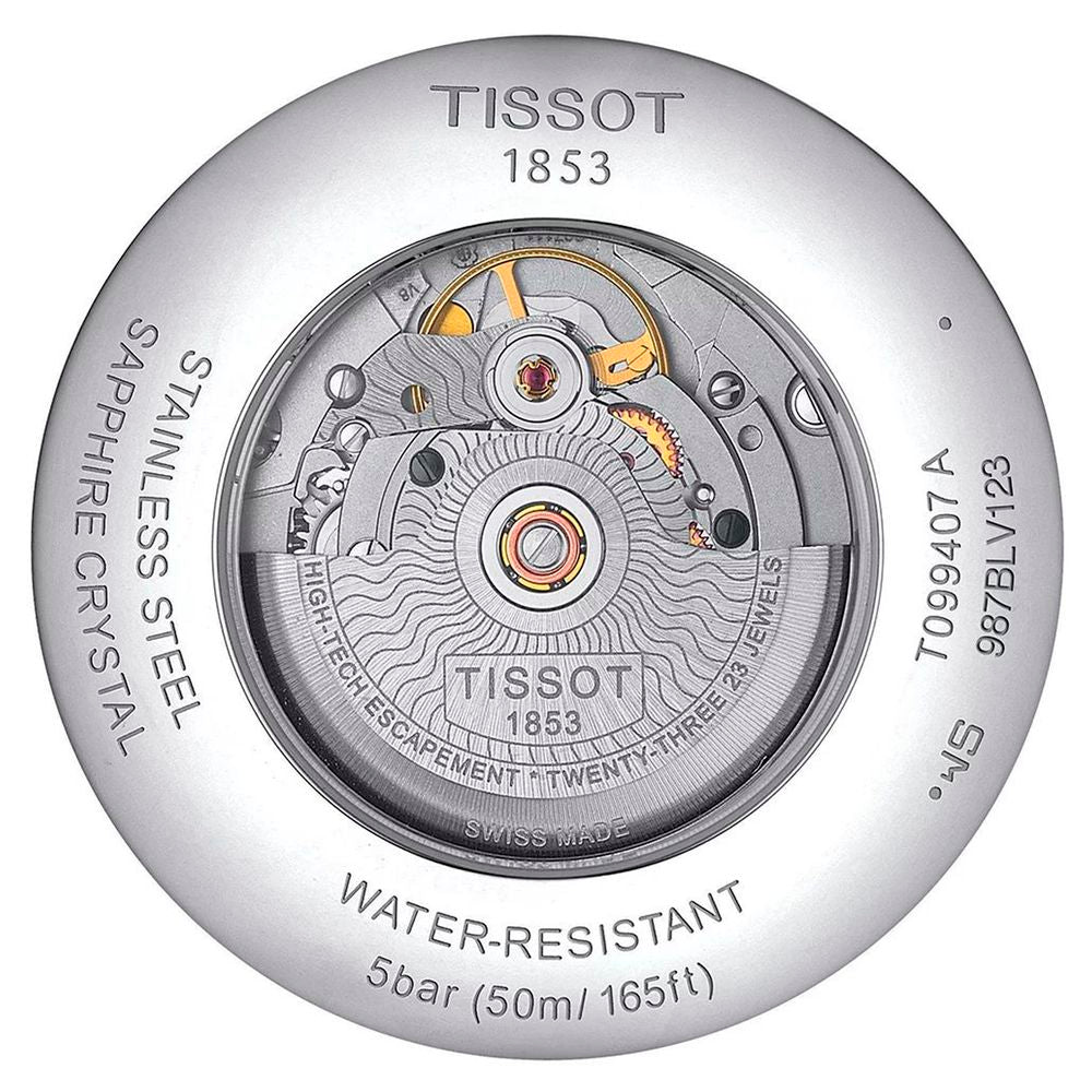 Tissot Gray Stainless Steel Dress Watch-2