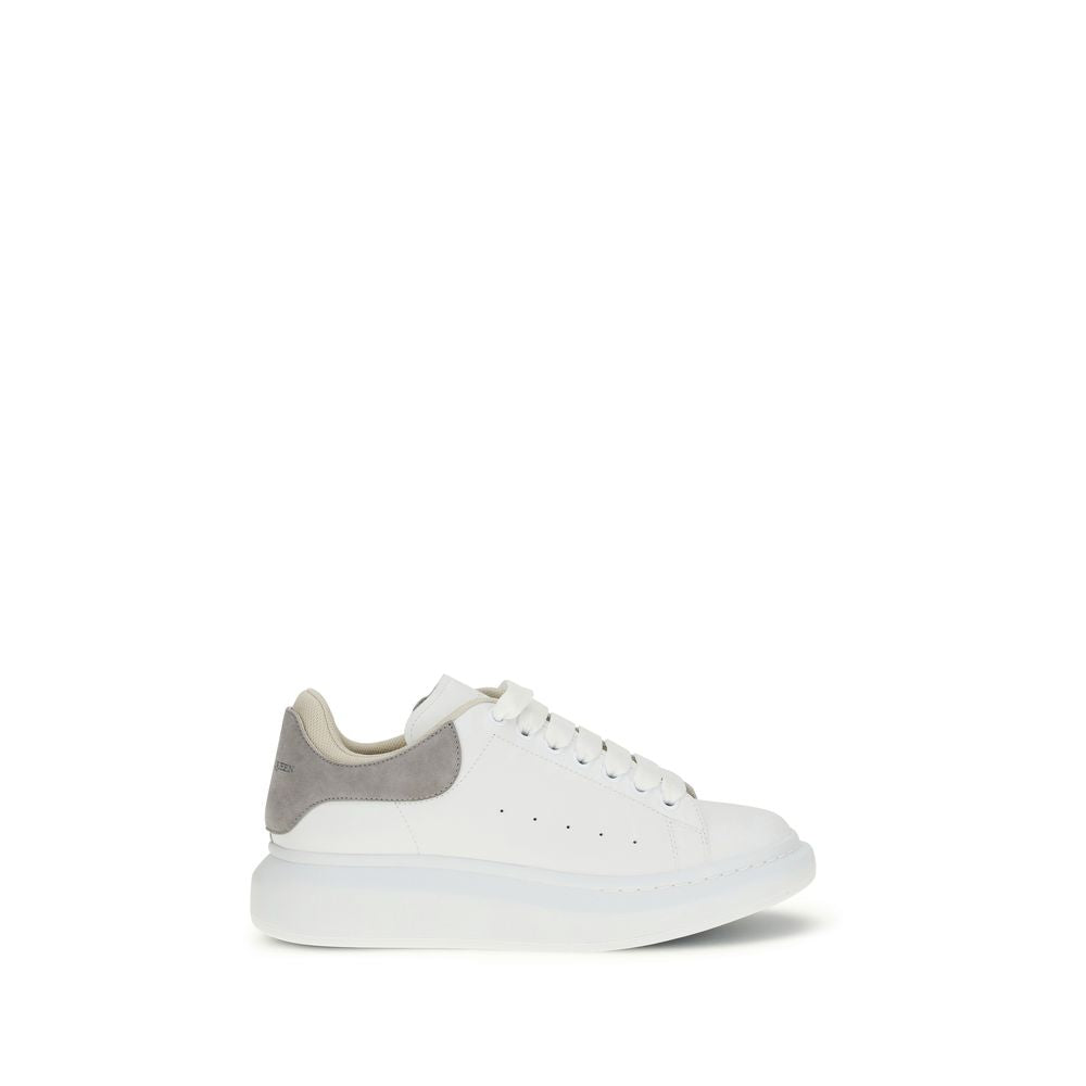 Alexander McQueen White Calfskin Bos Taurus Chunky Sneakers