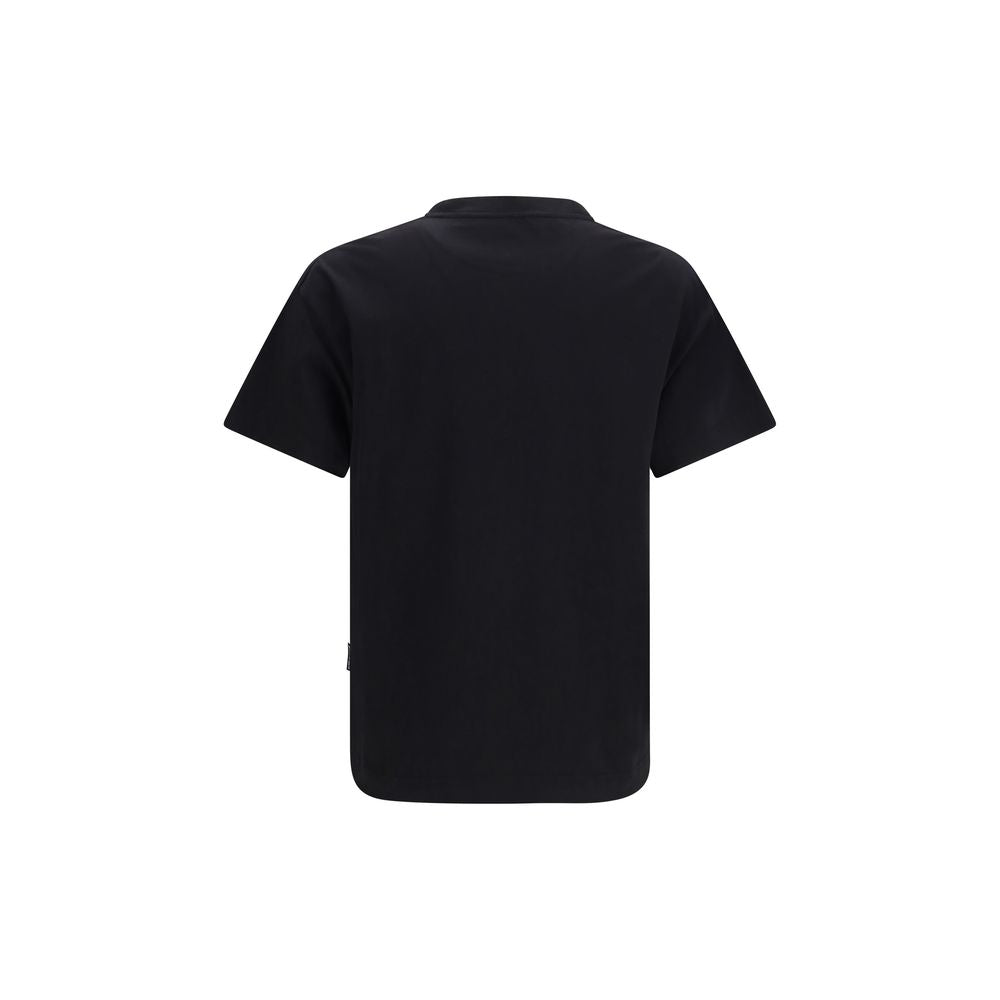 Palm Angels Schwarzes Baumwoll-T-Shirt-2