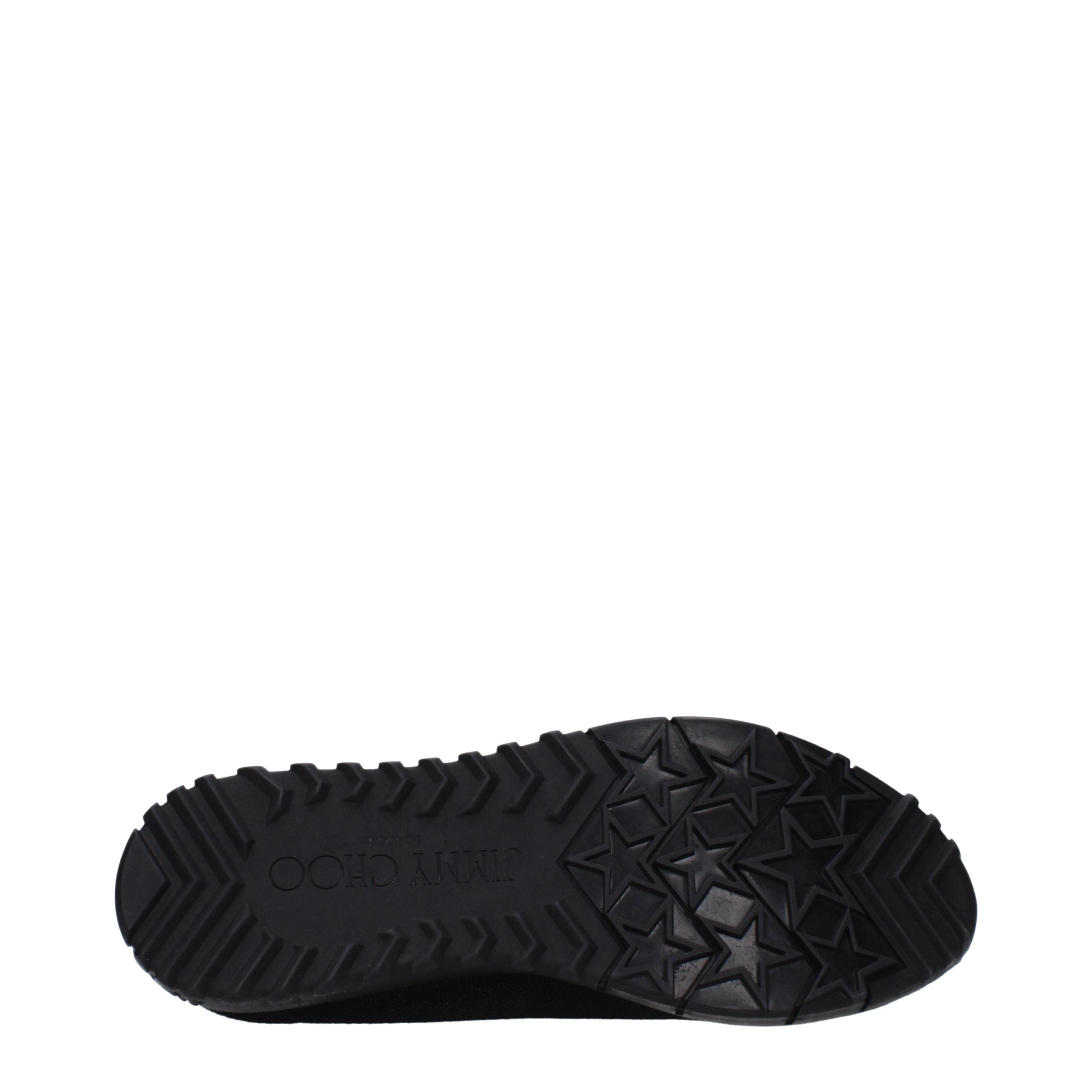 Jimmy Choo Schwarze Loafer aus Stoff zum Hineinschlüpfen-5