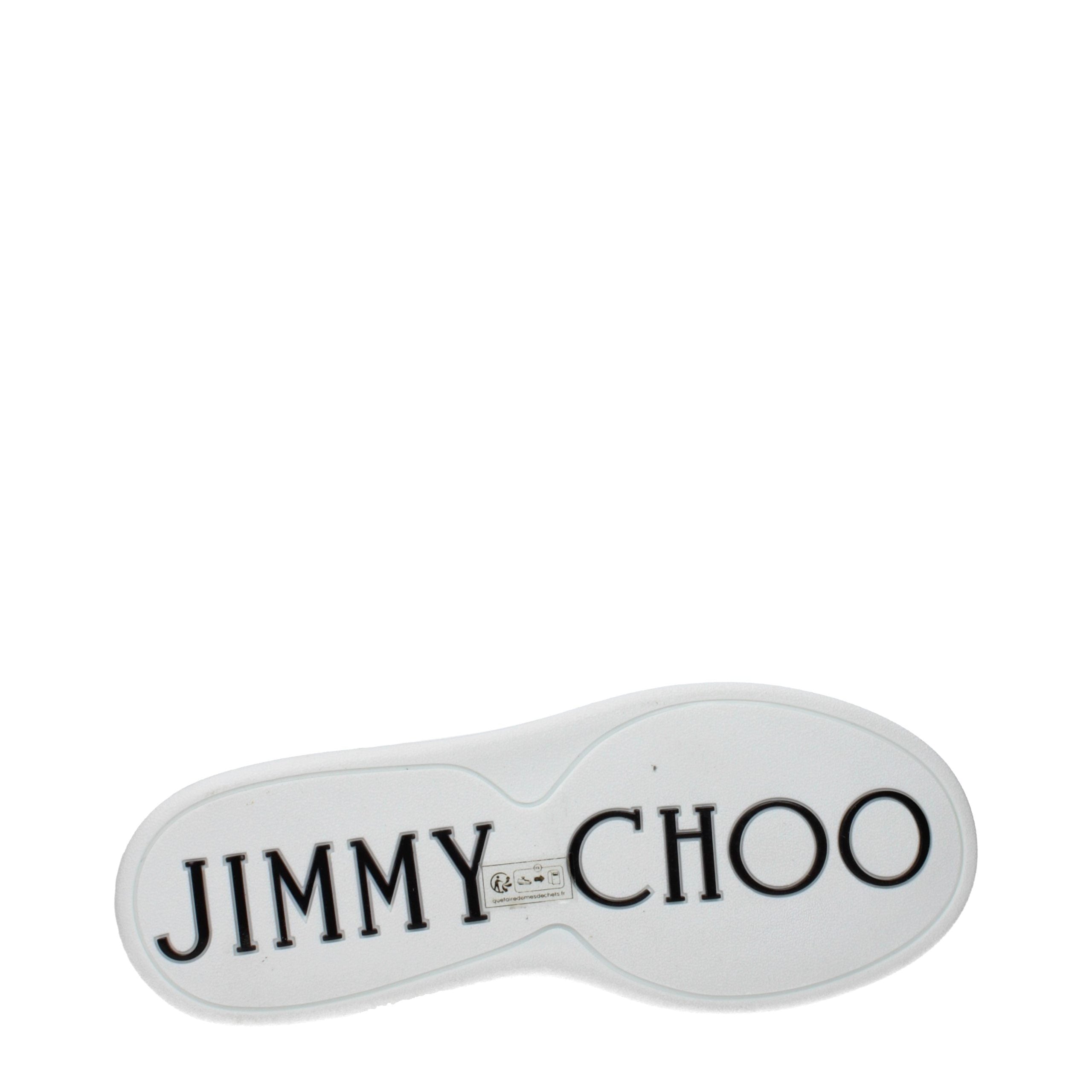 Jimmy Choo Schwarze Leder Low-Top-Sneaker-5