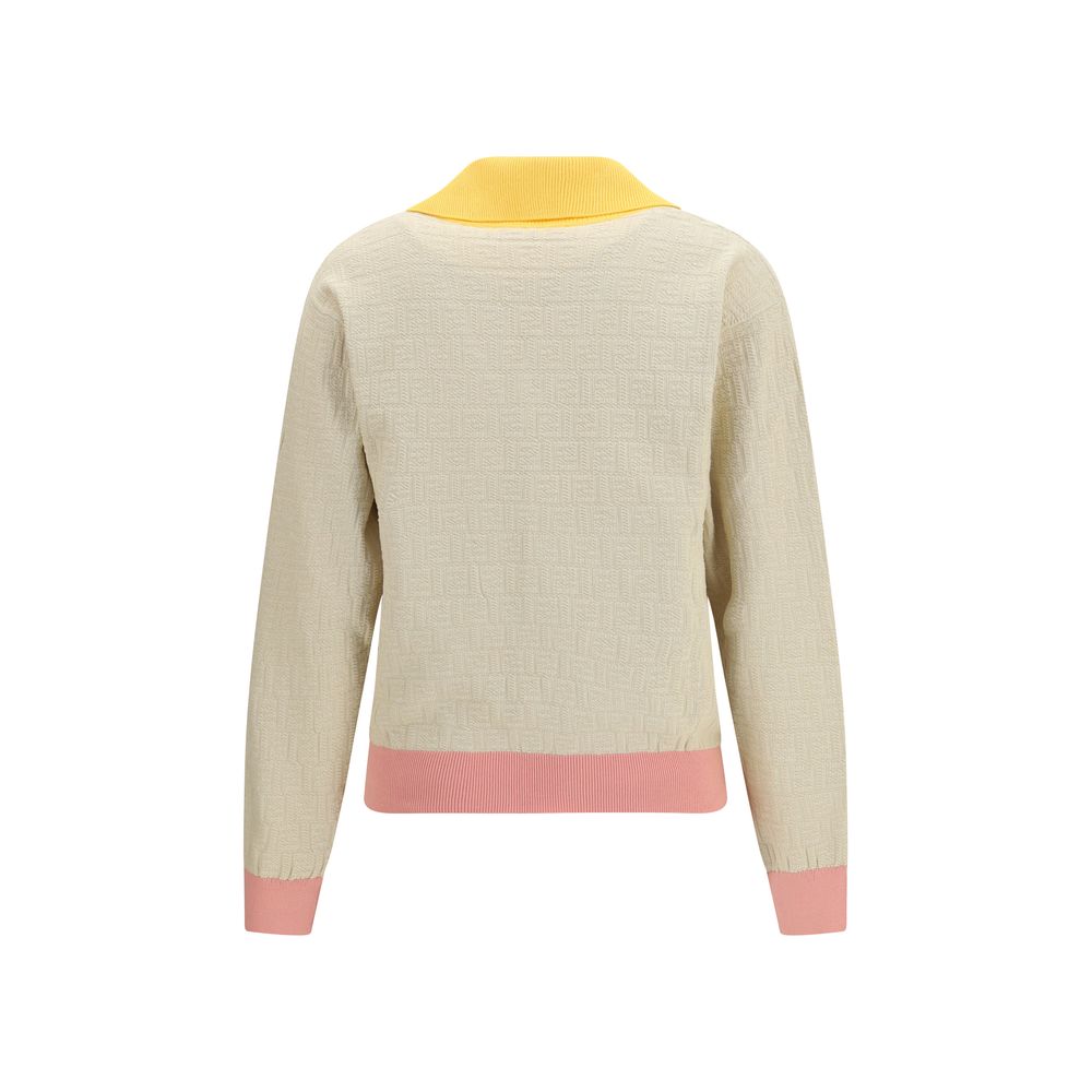 Fendi Beige Cotton Sweatshirt-2