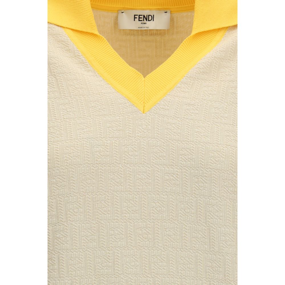 Fendi Beige Cotton Sweatshirt-3